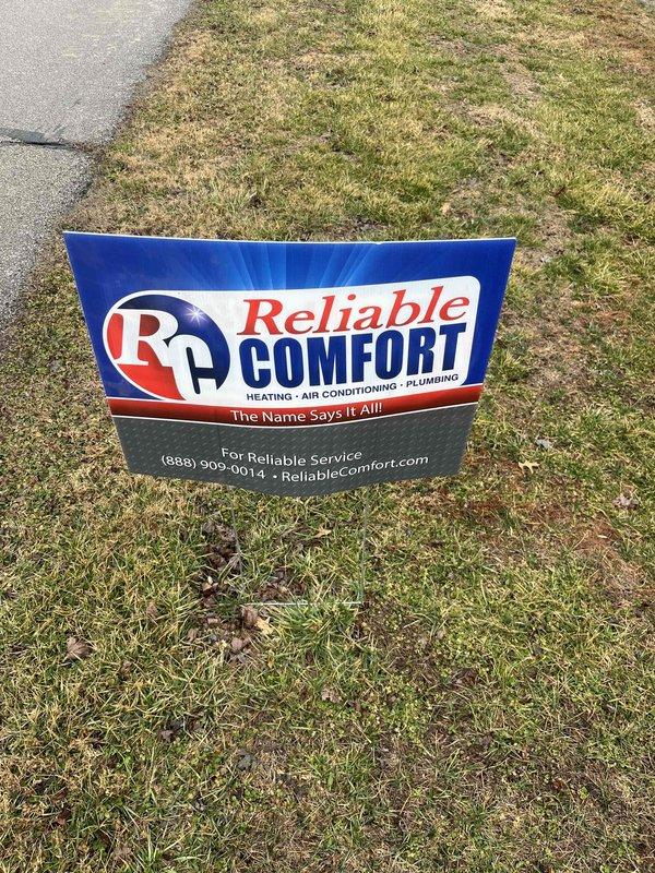 Successfully installed a complete Lennox Heat Pump System for residential application. Positioned company identification on property during service. Installed indoor air handler/furnace unit in utility area with proper connections to existing ductwork and electrical systems.