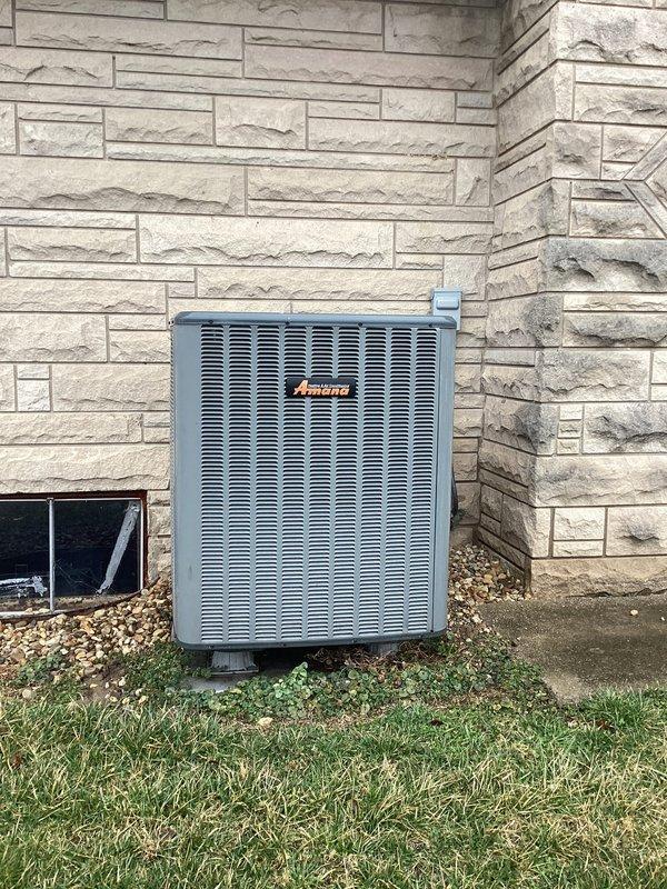 Completed monthly maintenance on CCHP-Heating system, which included inspection of the Rheem Performance water heater and Amana heat pump unit. Checked system connections, verified proper operation of both units, and noted filter replacement requirement (20x20x4 not included in service).