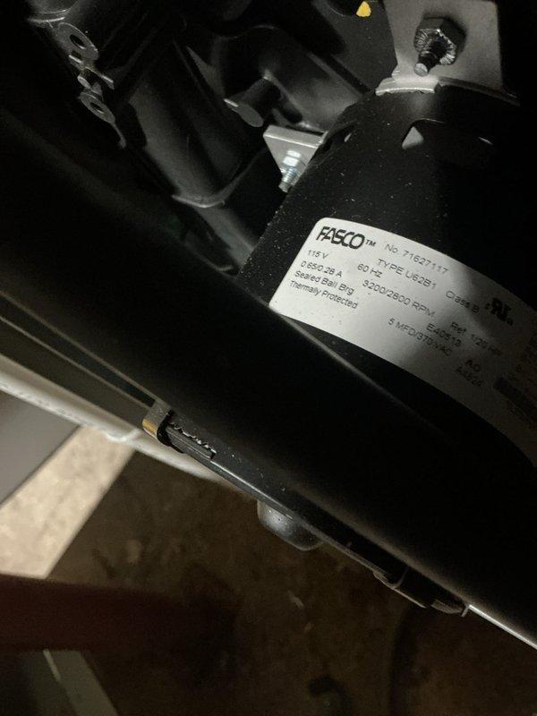 Performed comprehensive heating maintenance on CCH system with renewal date 7/29/26. Inspected FASCO motor (model #71637117, 115V) for proper operation and examined all internal components including control valve, circuit boards and electrical connections. System is functioning correctly with maintenance completed according to manufacturer specifications; 20x25x4 filter not included.