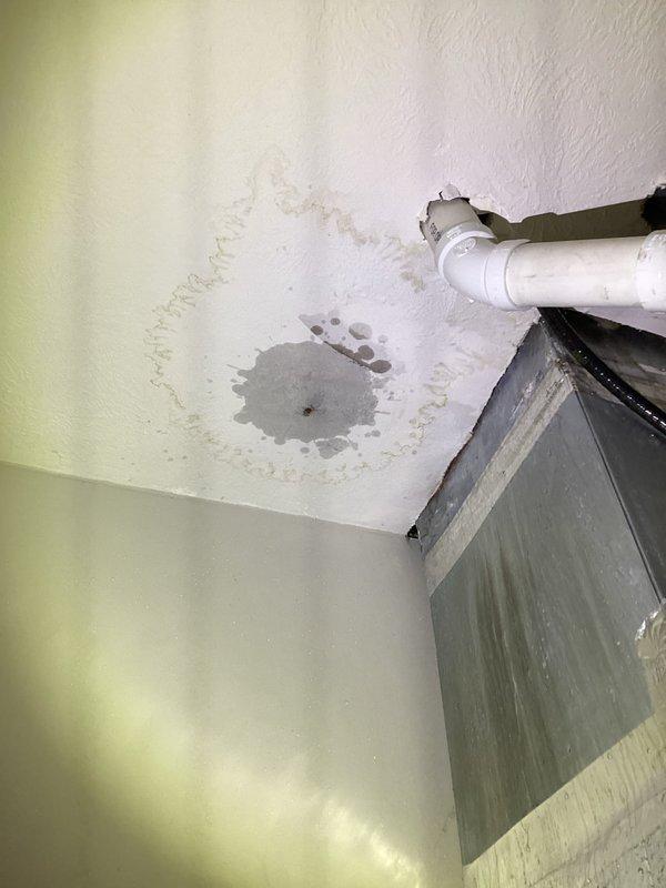 Responded to warranty service call for HVAC system installed 6/30/25. Discovered significant water damage around PVC flue penetration into attic due to non-operational condensate pump. Repaired condensate pump, sealed flue penetration, and performed scheduled maintenance per warranty agreement (20x25x4 filter included).