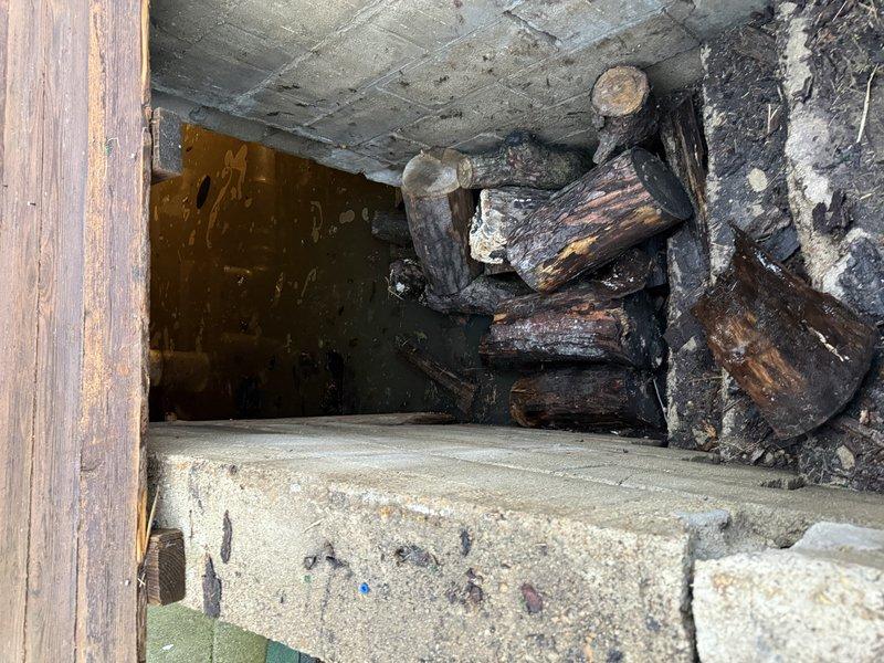 Upon inspection of the non-functioning sump pump, observed significant moisture damage in the utility area with visible water damage on walls and potential mold growth. Replaced failed sump pump with new unit, tested operation through multiple cycles, and cleared debris from discharge line to ensure proper drainage.