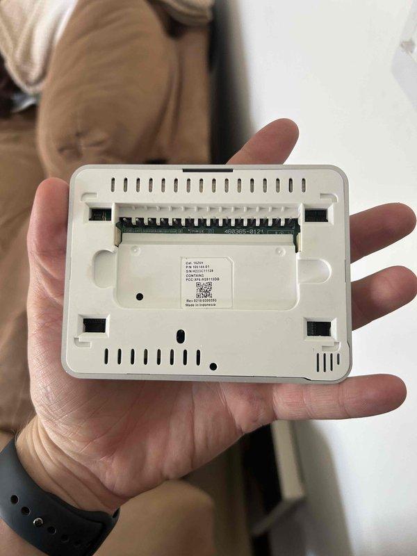 Diagnosed and replaced faulty Lennox thermostat control module that was causing system operation issues. Installed new thermostat interface, verified proper connections to main circuit board, and confirmed system functionality after installation.