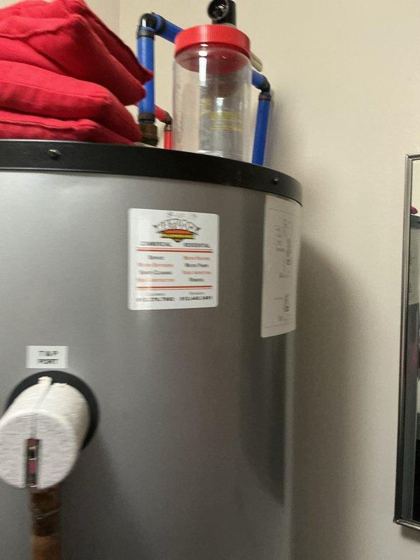 Completed monthly maintenance service on the HVAC system under the Value Monthly plan (20x20x4 filter not included). Inspected Honeywell ProSeries thermostat, confirming proper operation in heating mode with scheduled temperature hold functioning correctly. Examined water heater system including control valve and associated water treatment components, all found to be operating within normal parameters.