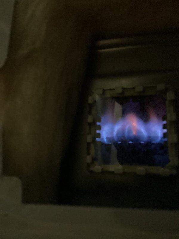 Diagnosed water heater that was repeatedly shutting off due to flame rollout issues. Inspected Fulton industrial boiler system and confirmed proper flame pattern through viewing port, ensuring safe operation after service.