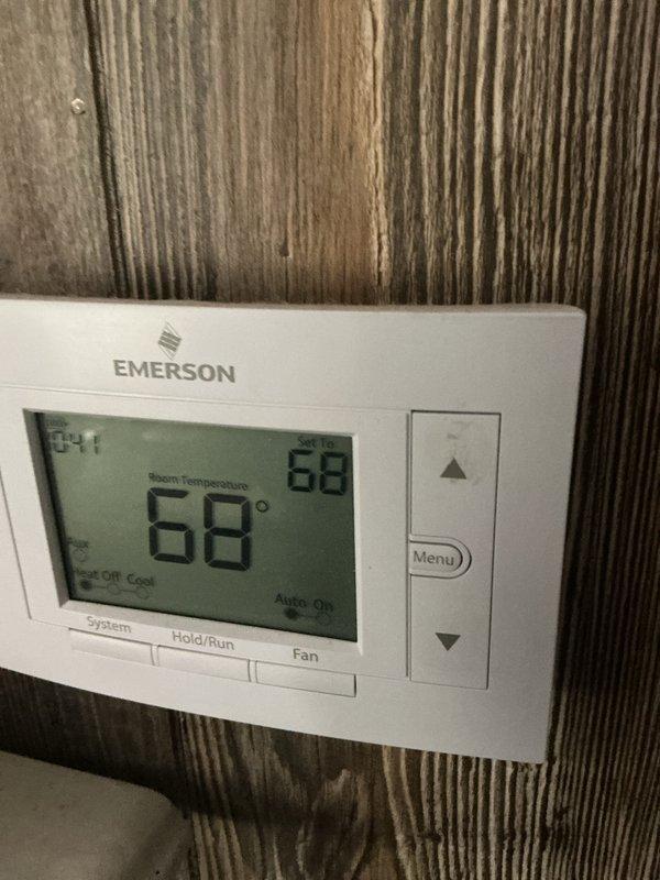 Completed routine heat maintenance service on CCHP heating system with contract renewal through 6/12/26. Inspected system components including thermostat operation and water heater. Replaced 20x20x4 filter as included in maintenance agreement and documented system condition with photos.