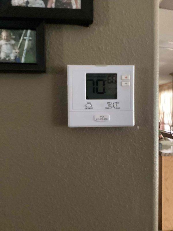 Diagnosed non-functioning air conditioning system that was not producing cold air. Inspected thermostat settings and verified system configuration. Performed comprehensive check of indoor air handler unit to identify source of cooling failure.