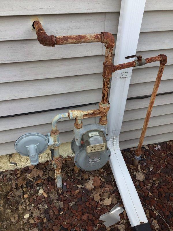 # Plumbing Service Report

Installed new gas pipe from exterior gas meter to interior cooktop location. Ran gas line through crawl space/attic area to supply natural gas to cooking appliance. Applied service discount for customer selecting repair option, and accommodated flexible scheduling to allow customer to leave premises early as needed.