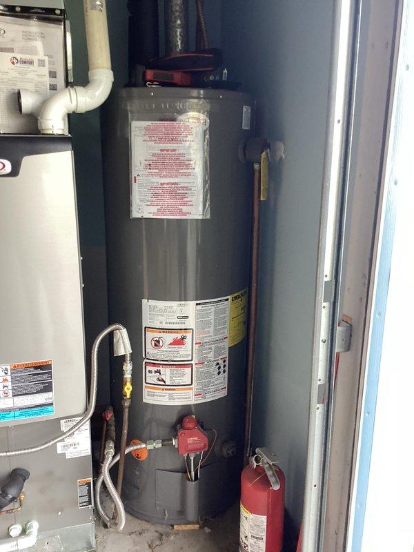 Completed comprehensive heating maintenance on Lennox furnace system as part of comfort care program. Performed full system inspection including visual assessment of furnace unit, PVC venting, ductwork connections, and gas supply lines. Verified all safety labels and operational specifications, confirmed proper clearances in mechanical closet, and documented equipment condition with photographic records for service history.