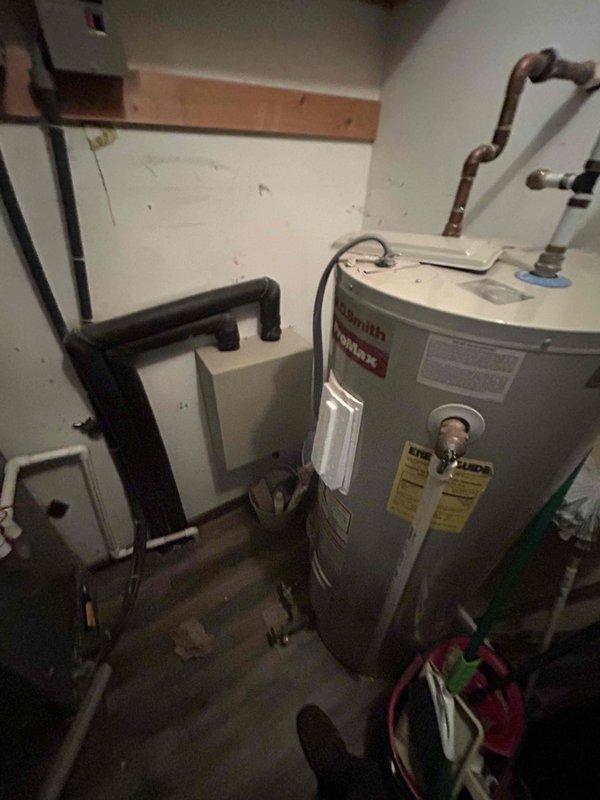 Completed scheduled heating maintenance on residential HVAC system. Performed comprehensive inspection of furnace and heat pump components, verified proper operation of all heating functions, checked electrical connections and safety controls. Inspected Daikin outdoor heat pump unit for proper clearances and physical condition, examined indoor air handler and water heater connections in utility area, confirmed all copper piping and condensate drain lines were secure and functioning correctly. System operating within normal parameters with no deficiencies noted at time of service.