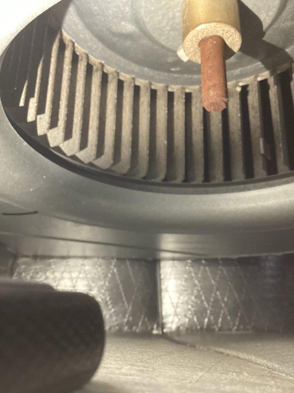 Completed routine heating maintenance and tune-up service on two HVAC systems as requested. Performed comprehensive inspection of blower motor assembly, verifying proper operation of centrifugal fan and motor shaft components. Checked thermostat functionality, confirmed system operating in auto mode with cooling setpoint at 63°F and heating setpoint at 75°F, with current room temperature reading 69°F. All components found operating within normal parameters and both units ready for heating season.