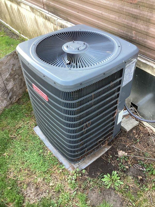 Responded to no cooling complaint on residential central air conditioning system less than 5 years old. Upon arrival, performed comprehensive system diagnostics including visual inspection of outdoor condenser unit and indoor air handler components. Verified condenser unit operation, checked refrigerant lines and electrical connections at outdoor unit. Inspected return air grille and ductwork in attic space for proper airflow and potential restrictions. Conducted temperature differential measurements across evaporator coil and assessed system pressures to determine cooling capacity. Identified issue preventing adequate cooling performance and completed necessary repairs to restore system to proper operating condition. System tested and verified to be cooling effectively with appropriate temperature split and airflow distribution throughout home.