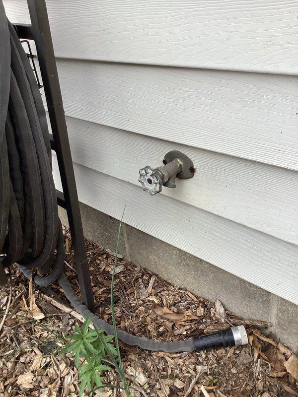 Responded to service call for multiple plumbing issues including a supply line problem at the bathroom sink and replacement of exterior hose bibs. Replaced weathered and corroded outdoor water spigots with new frost-free sillcock fixtures to prevent freeze damage during cold weather months.