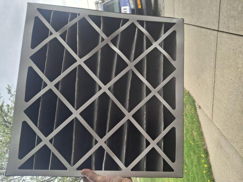 Responded to no cooling complaint on one of two systems. Upon arrival, verified thermostat was calling for cooling with setpoint at 72°F while space temperature registered 78°F. Inspected system components and identified issue preventing proper cooling operation. Replaced air filter which showed signs of restriction. System tested and verified operational upon completion of service.