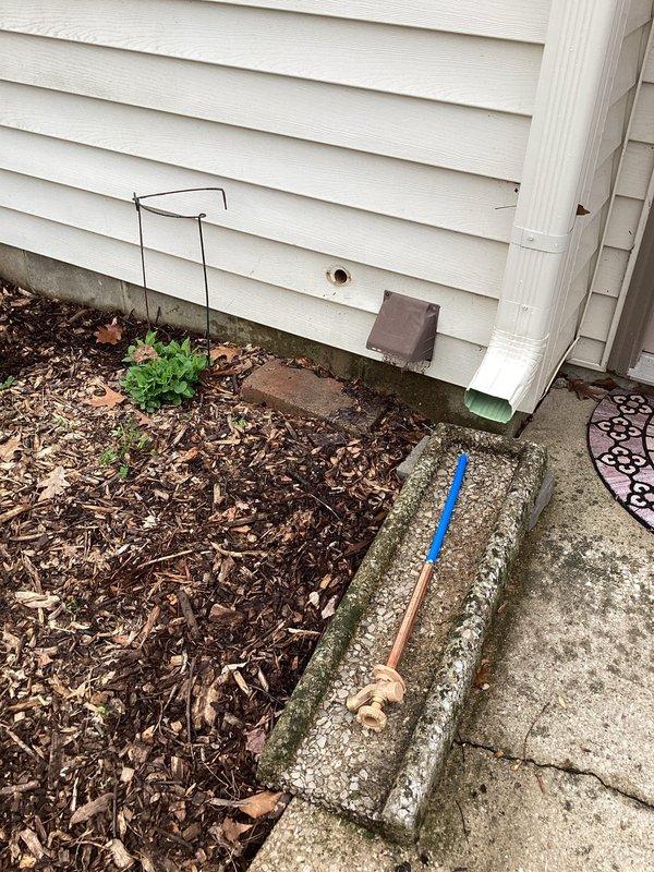 Replaced two exterior hose bibs (spigots) on the building's exterior wall, removing old fixtures and installing new frost-free sillcocks through the vinyl siding. Ensured proper sealing around wall penetrations to prevent water intrusion and verified operational functionality of both new fixtures upon completion.