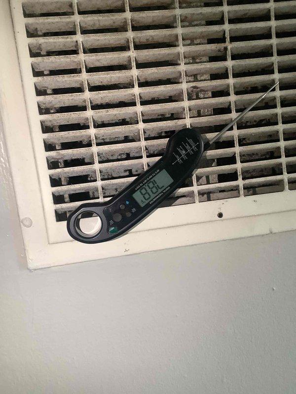 Performed follow-up diagnostic testing on heat pump system to verify operational status after previous compressor failure was identified by another contractor. Utilized manifold gauge set and digital multimeter to test electrical components and refrigerant pressures at outdoor unit. Conducted comprehensive system startup test with video documentation to confirm proper operation of all components including the previously installed 10kw heat kit, fan motor, shroud, and blade assembly from February service.