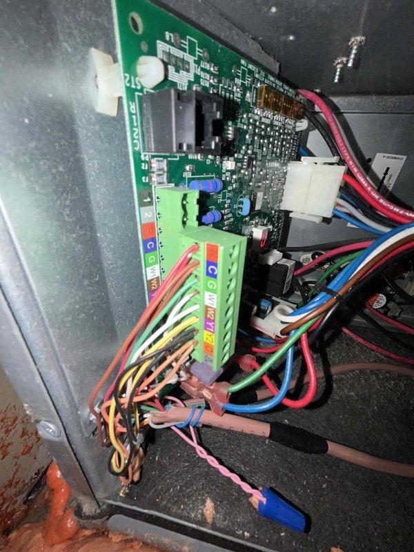 Responded to recurring outdoor temperature sensor error causing intermittent cooling failure. Upon arrival, inspected control board and wiring harness for sensor circuit faults and loose connections. Diagnosed faulty outdoor temperature sensor causing system to cycle off prematurely, preventing unit from maintaining setpoint temperature. Replaced defective outdoor temperature sensor and verified proper communication with control board. Tested system operation through multiple cooling cycles to confirm sensor readings accurate and unit maintaining desired temperature without requiring breaker resets.