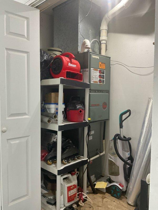 Conducted comfort consultation to provide full system replacement options for aging HVAC system originally installed in 2001. Evaluated existing furnace and assessed repair costs versus replacement benefits, documenting current equipment condition with photos. Presented replacement solutions to address immediate timeline requirements for system upgrade.