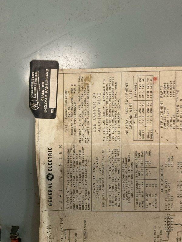 Conducted on-site evaluation for ductless mini-split system installation at residential property. Assessed existing electrical infrastructure, including General Electric loadcenter panel with visible age-related corrosion at lower enclosure and mounting points. Documented electrical panel capacity and breaker configuration to determine compatibility with proposed mini-split system requirements and provided estimate for complete installation.