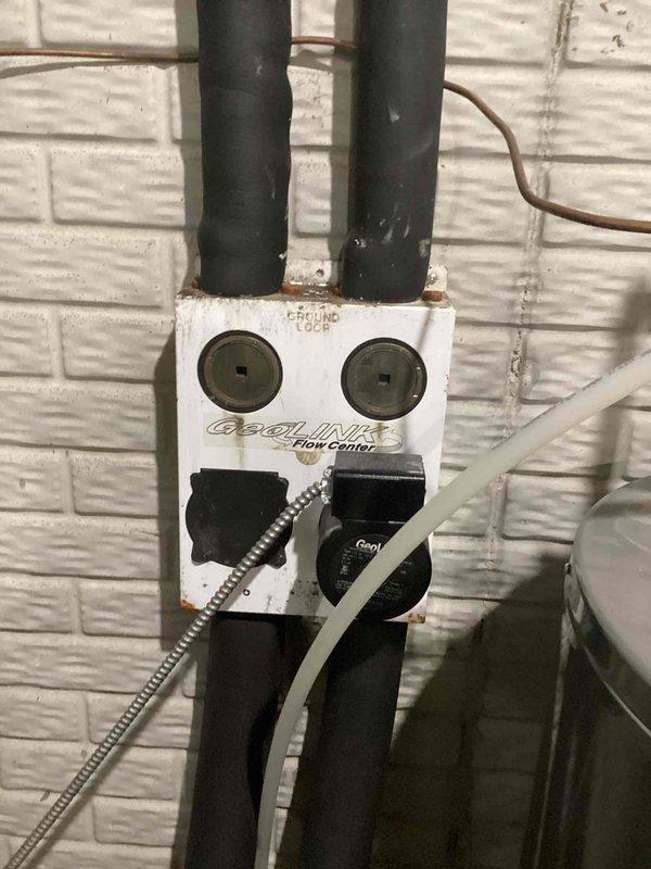 Completed routine HVAC maintenance on heating system as part of monthly service agreement. Replaced air filter with 15.50x24.50x3.75 unit to maintain proper airflow and system efficiency. Inspected mechanical room equipment including OceanLINK Flow Center hydronic control system, water heaters, expansion tank, and associated piping infrastructure. All components operating within normal parameters with no immediate service needs identified. Documentation photos captured for service records.