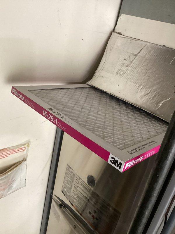 Responded to no cooling complaint on residential air conditioning system. Upon arrival, performed diagnostic inspection of outdoor condenser unit and indoor air handler components. Verified unit specifications and conducted visual assessment of refrigerant lines, electrical connections, and overall system condition. Inspected air filter at indoor unit and confirmed proper airflow pathway. Documented equipment condition through photographs showing condenser unit with intact coil fins, proper line set installation, and mounted electrical disconnect. System evaluated and customer advised of findings.