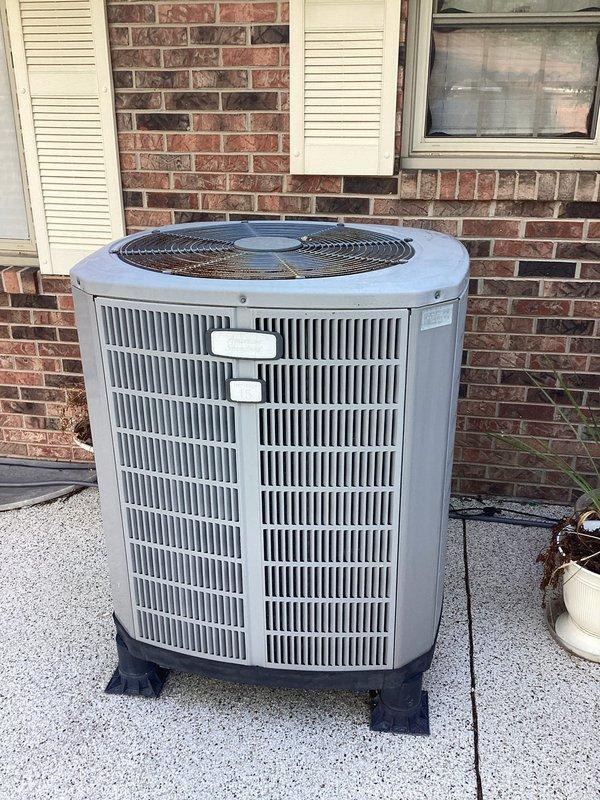 Responded to no-cooling complaint on residential air conditioning system. Upon arrival, performed diagnostic evaluation of split HVAC system consisting of indoor air handler with integrated furnace and outdoor condensing unit. Inspected both indoor and outdoor components, documented system configuration and current operating condition through visual assessment. System evaluation completed to identify cause of cooling failure and determine necessary corrective action.