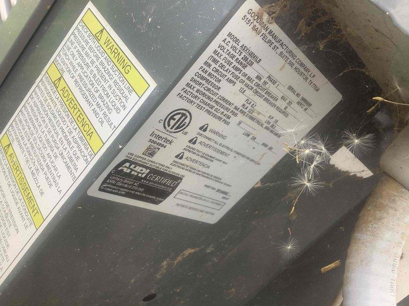 Responded to service call for central A/C system with outdoor condenser fan failure. Upon arrival, confirmed cold air delivery from indoor unit but outdoor fan motor on model 38YDR018 condenser unit not operating. Performed diagnostic assessment of condenser unit, inspecting capacitor, contactor, and fan motor assembly to determine root cause of fan failure and provided repair estimate to customer.