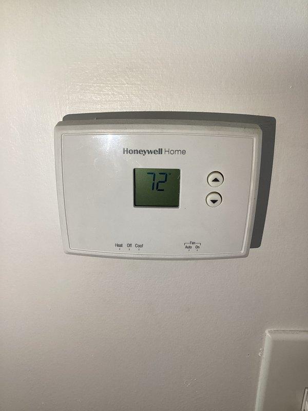 Completed monthly cooling maintenance service on Heil HVAC system. Performed comprehensive system inspection including thermostat operation verification at 72°F setpoint, checked all electrical connections, cleaned condensate drain line, inspected ductwork, and replaced 16x20x1 air filter. System operating within normal parameters with no issues identified.