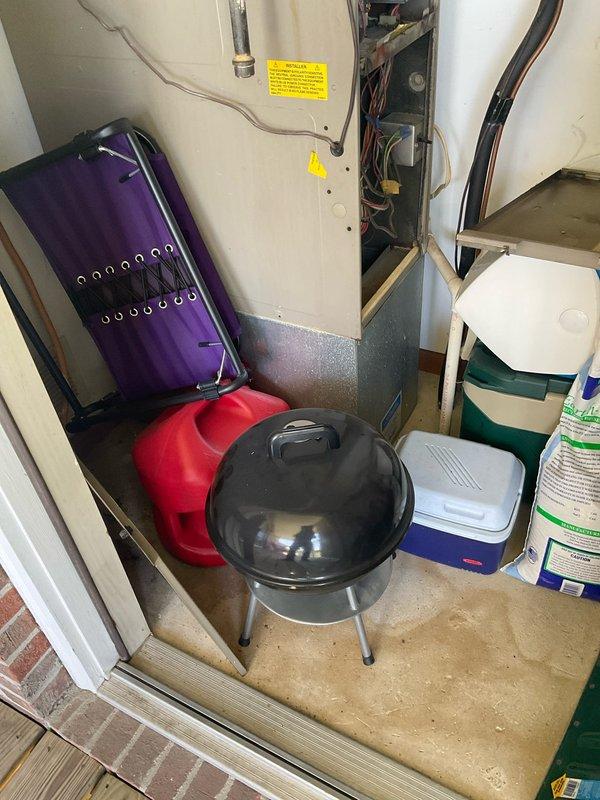 Responded to cooling system failure due to failed compressor at multi-unit residential property. Evaluated existing HVAC system configuration consisting of multiple outdoor condenser units serving the building. Documented current equipment condition and installation setup, including indoor air handler components and refrigerant line routing. Provided comprehensive replacement estimate for complete system upgrade with expedited timeline as requested by property management.