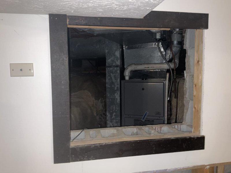 Conducted comprehensive comfort consultation for full HVAC system replacement on 1998 equipment. Evaluated existing indoor furnace unit with heat exchanger concerns and outdoor air conditioning condenser requiring repairs. Documented current system configuration including ductwork connections, electrical disconnect, and refrigerant line sets. Provided multiple replacement options for complete system upgrade with expedited installation timeline per customer request.