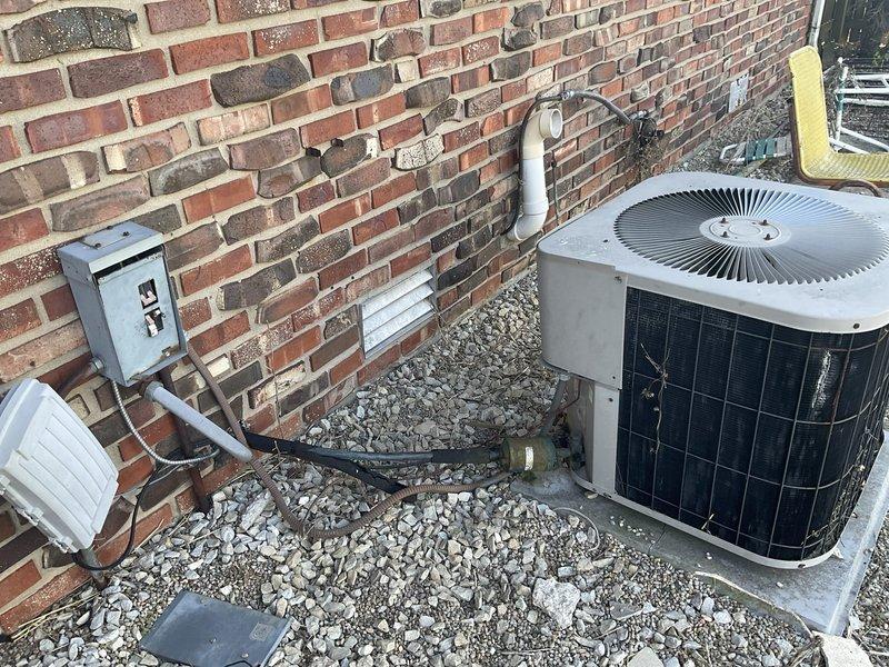 Conducted comprehensive comfort consultation for full HVAC system replacement on 1998 equipment. Evaluated existing indoor furnace unit with heat exchanger concerns and outdoor air conditioning condenser requiring repairs. Documented current system configuration including ductwork connections, electrical disconnect, and refrigerant line sets. Provided multiple replacement options for complete system upgrade with expedited installation timeline per customer request.