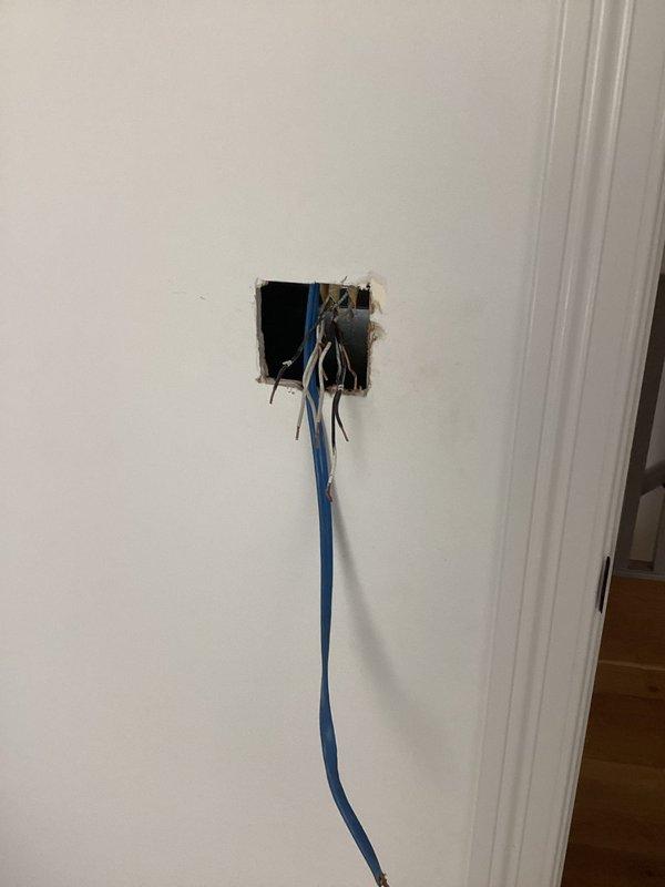 Installed electrical wiring and circuits for two new ceiling fan locations. Ran new branch circuits from existing electrical panel, installed junction boxes in ceiling locations, and added wall switch controls with proper wire connections. All work completed to code specifications with secure wire terminations and proper grounding throughout.