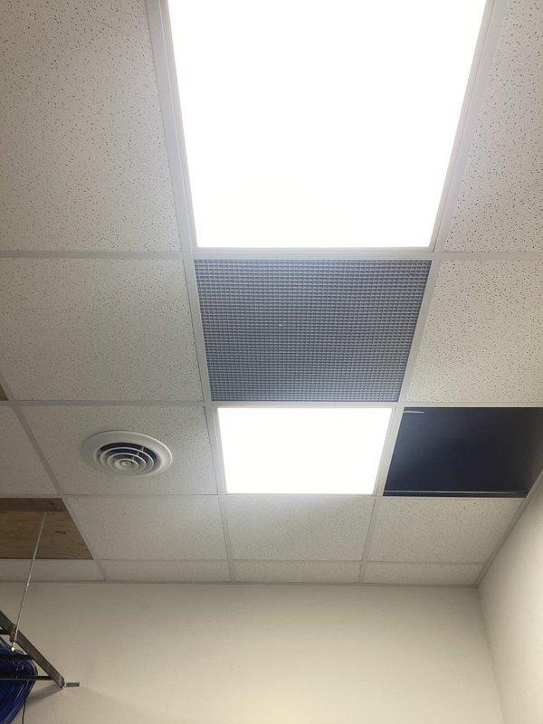 Completed comprehensive duct remodeling and system maintenance at commercial facility. Performed service valve maintenance across all HVAC systems, verified proper operation of Honeywell ProSeries thermostat in cooling mode, and confirmed adequate airflow through ceiling-mounted supply and return diffusers. All equipment tested and operating within normal parameters.