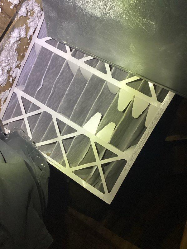 Completed comprehensive cooling system tune-up on single HVAC unit, including inspection of thermostat operation and verification of proper temperature settings and programming functions. Inspected and assessed air filter condition within the air handler system, confirmed proper installation and airflow capacity to maintain optimal system efficiency throughout the cooling season.