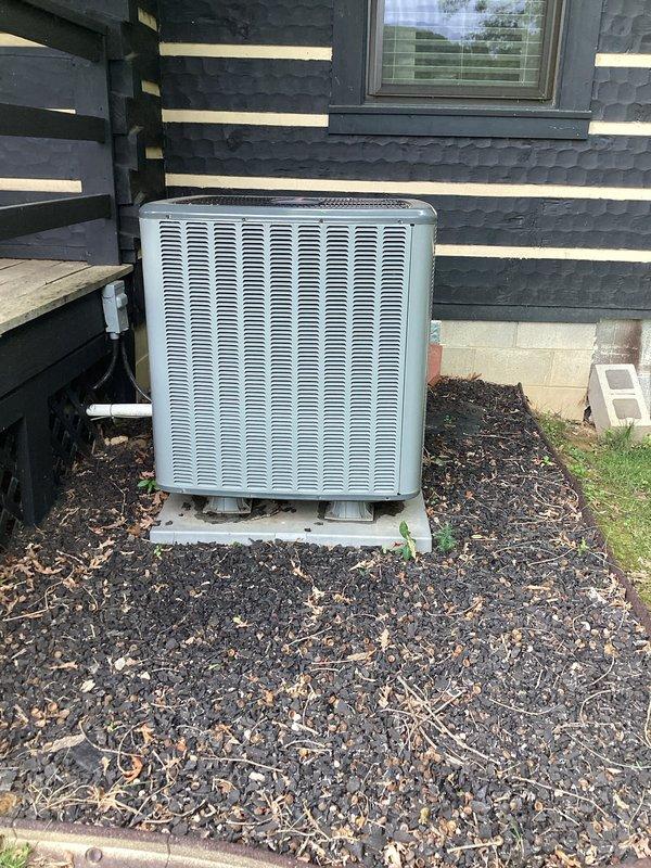 Responded to no-power complaint on residential air conditioning system. Upon arrival, found thermostat display completely dark with no illumination. Traced low-voltage wiring from indoor furnace unit to thermostat location and identified failed transformer as root cause. Replaced defective 24V transformer, restored power to thermostat, and verified proper system operation with successful cooling cycle.