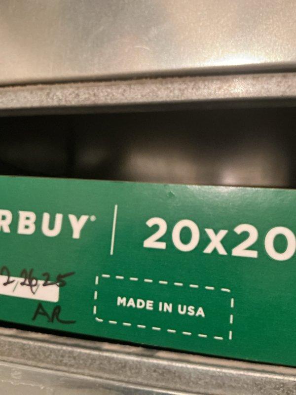 # HVAC Maintenance Report

Completed monthly basic cooling maintenance visit on residential HVAC system. Inspected 20x20x4 air filter currently installed in system housing and verified proper fitment within metal frame. Filter showed normal usage characteristics consistent with monthly service interval. Conducted visual inspection of mechanical room infrastructure including water heater and associated plumbing connections to ensure no interference with HVAC operations. All system components accessible and functioning within normal parameters for continued cooling season operation.