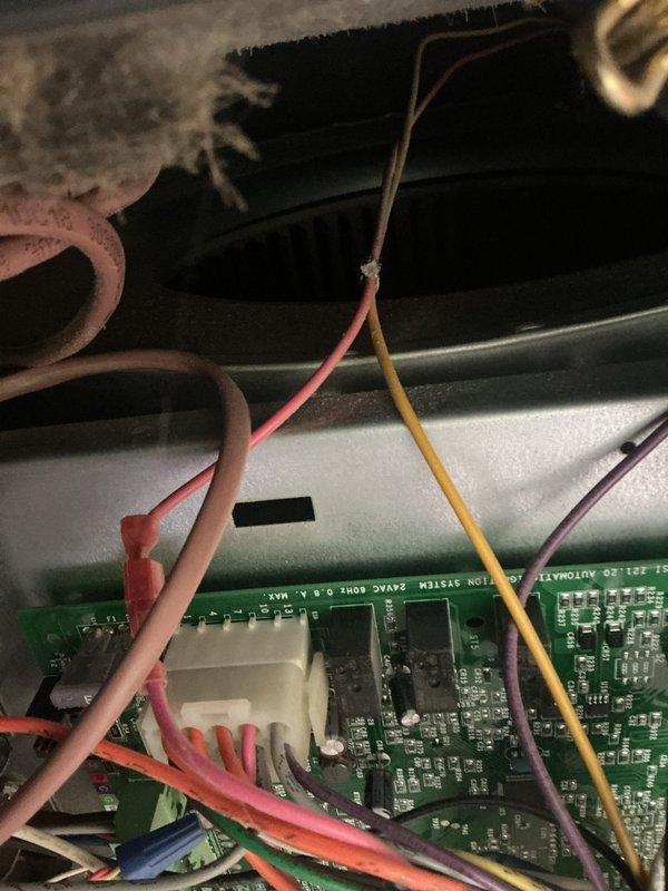 Completed comprehensive AC tune-up and system inspection. Performed detailed examination of indoor unit control board and electrical connections, verifying proper wiring and component function. Confirmed thermostat operation and temperature control settings, ensuring accurate system communication and response.