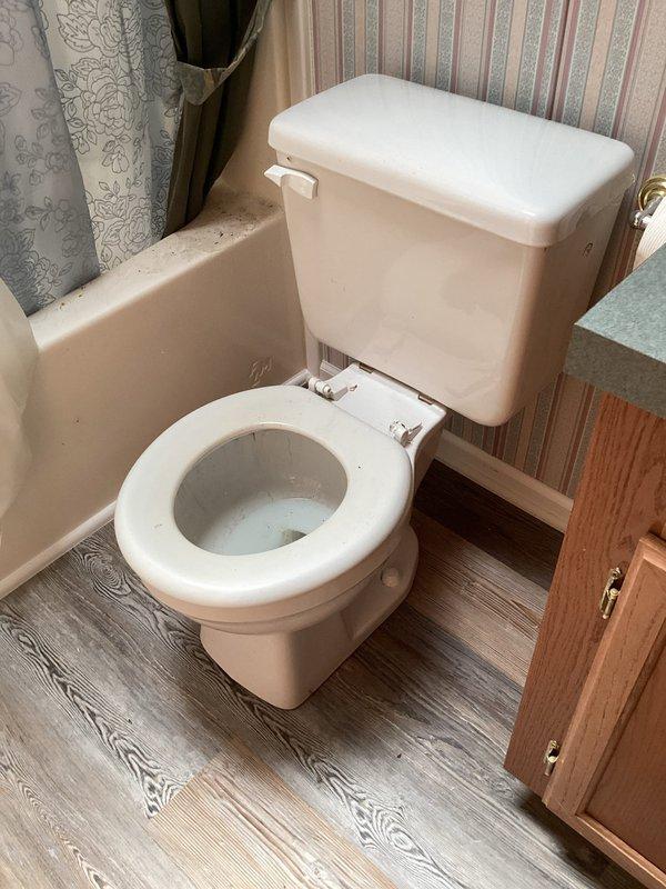 Successfully reconnected two toilets, one kitchen sink, and one bathroom vanity sink at residential property. All fixtures were properly secured to existing water supply lines and drain connections, P-traps verified for proper seal and alignment, and water flow tested to ensure full functionality without leaks.