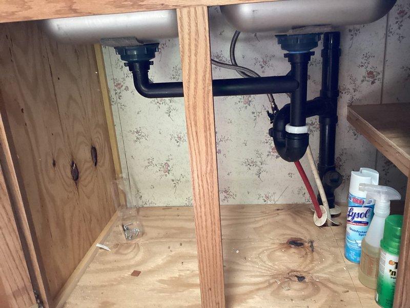 Successfully reconnected two toilets, one kitchen sink, and one bathroom vanity sink at residential property. All fixtures were properly secured to existing water supply lines and drain connections, P-traps verified for proper seal and alignment, and water flow tested to ensure full functionality without leaks.