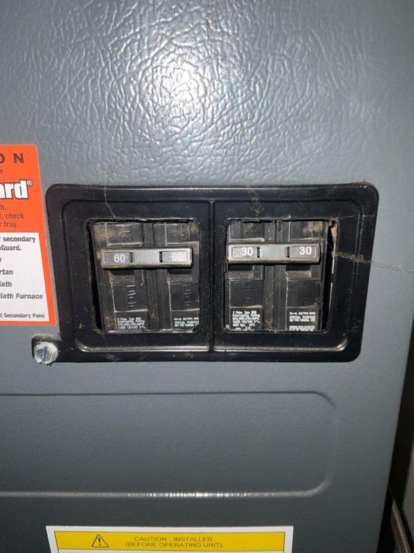 Conducted comfort consultation for full HVAC system replacement due to aging equipment and failed compressor and condenser fan motor requiring costly repairs. Evaluated existing outdoor condenser unit and electrical components, documented current system configuration including disconnect box and circuit breaker panel ratings. Provided comprehensive replacement options to address immediate system failure and customer's request for expedited installation timeline.