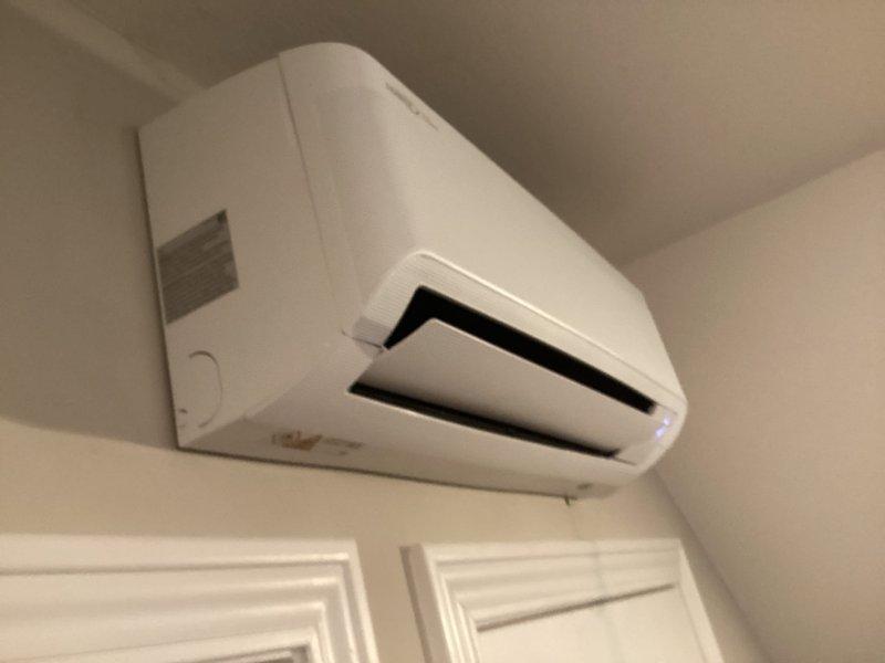 Completed preventive maintenance cooling tune-up on ductless mini-split air conditioning system. Inspected indoor wall-mounted air handler unit, verified proper operation of all components, and ensured system is ready for optimal cooling performance. Unit tested and found operating within normal parameters.