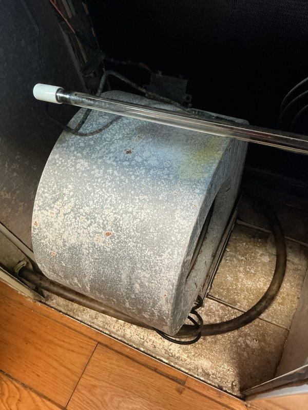Completed basic monthly cooling maintenance on residential HVAC system. Inspected evaporator coil and air handler unit, verified thermostat operation showing 73°F ambient and 67°F setpoint in cooling mode, and checked system controls and wiring connections. Filter size 23 7/8 x 30 7/8 was not included in this service and will need to be provided separately for replacement.