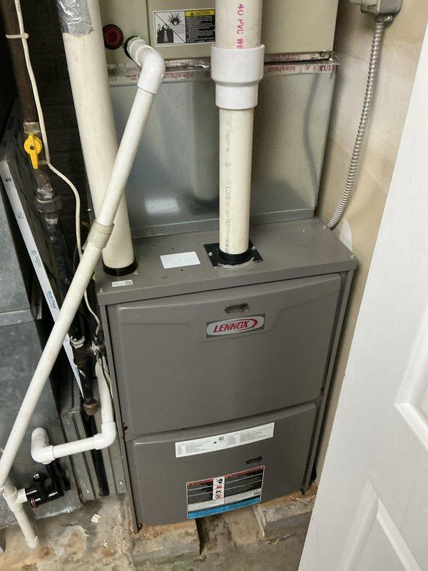Completed comprehensive cooling maintenance service as part of basic monthly preventative maintenance agreement. Performed standard system inspection of Lennox furnace and cooling components, replaced 20x25x1 air filter, and verified proper operation of Nest thermostat currently set to heat to 76°F. All equipment operating within normal parameters with no deficiencies noted.