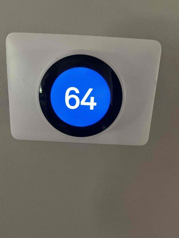 Completed basic monthly cooling maintenance on three-system property. Performed standard preventive maintenance procedures including inspection of mechanical components, refrigerant lines, and electrical connections. Installed one 14x20x1 filter as included in maintenance agreement; customer responsible for 16x20x4 filter replacement. Verified thermostat operation showing proper temperature control at 64°F setpoint. All systems inspected and found operating within normal parameters with no deficiencies noted at time of service.