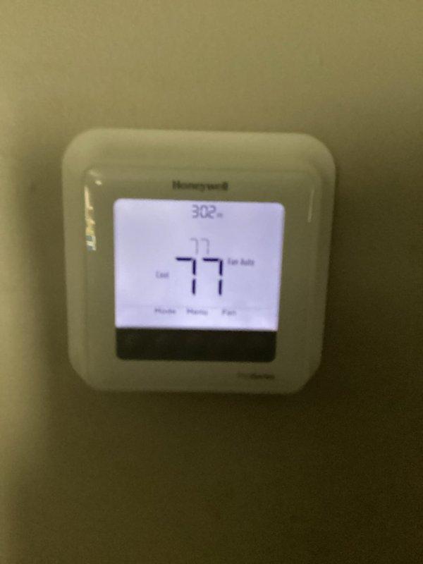 Completed monthly basic cooling maintenance visit on residential Carrier HVAC system. Performed standard system inspection, verified thermostat operation at 77°F in cooling mode, and checked overall equipment functionality. Unit operating within normal parameters with no issues identified during this routine service call.
