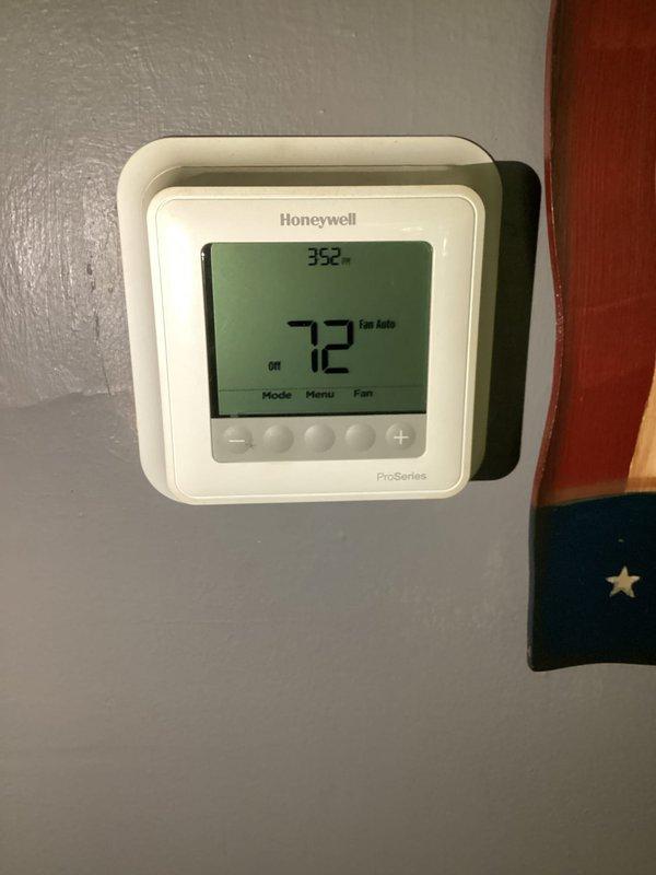Completed comprehensive cooling maintenance on residential HVAC system including air handler unit and humidifier accessory. Performed standard CCC basic monthly service protocol, inspected all accessible components, verified thermostat operation at 72 degrees with fan in auto mode, and confirmed proper system functionality. Customer to provide 16x25x4 air filter as it is not included in this service agreement.