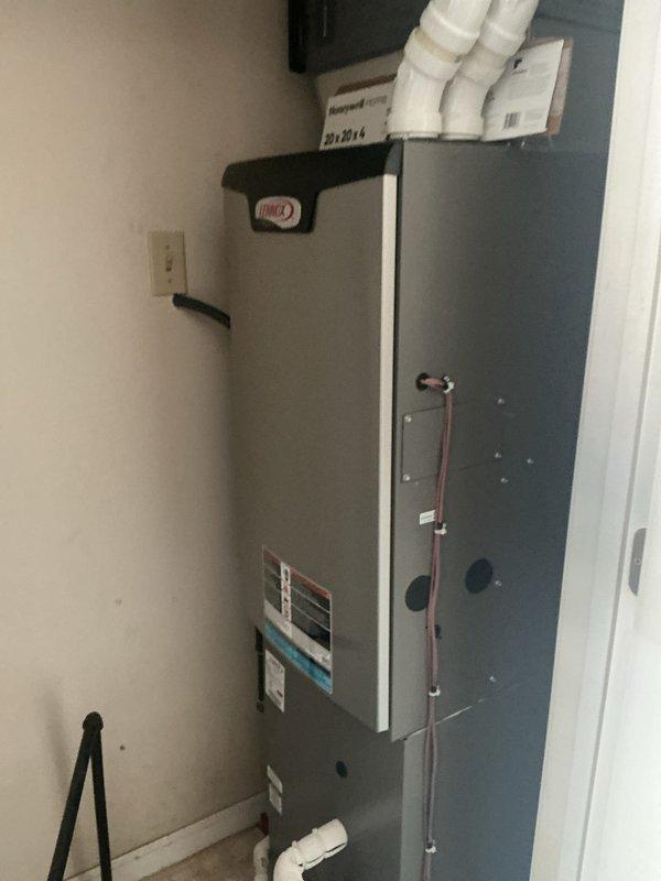 Completed annual basic cooling maintenance visit on residential HVAC system. Performed comprehensive inspection of air handler unit, verified proper operation of all components, checked refrigerant lines for secure mounting and signs of wear, and confirmed ductwork connections were intact with no visible air leaks. System operating within normal parameters with no deficiencies noted at time of service.