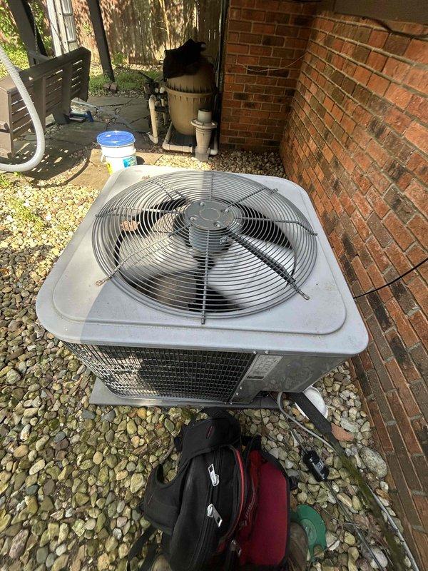 Performed comprehensive tune-up and inspection on residential air conditioning system. Inspected outdoor condenser unit, blower wheel assembly, and all major components for proper operation. Evaluated system performance, checked refrigerant levels due to extended cool-down times, and made necessary adjustments to optimize cooling efficiency.
