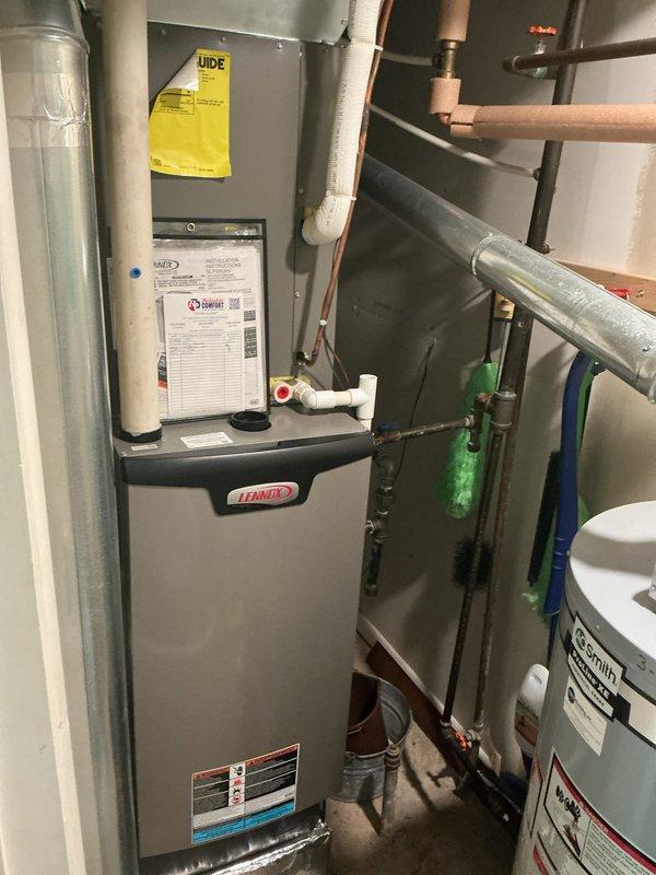 Completed monthly Comfort Care maintenance on residential cooling system, performing comprehensive inspection and preventive service procedures per basic cooling visit protocol. System evaluated and serviced to ensure optimal performance and efficiency for continued reliable operation. Air filter replacement required by customer (16x25x4 size not included in basic service plan).