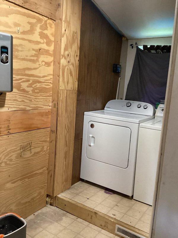 Replaced defective shower cartridge to restore proper temperature control and water flow. Accessed plumbing through utility area, removed old cartridge assembly, and installed new replacement unit. Tested operation to ensure proper hot and cold water mixing and verified no leaks at connections.