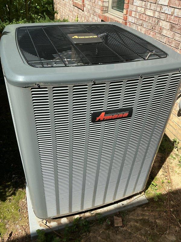 Completed scheduled cooling maintenance on three CCHP systems that was rescheduled from previous date due to an urgent repair conflict. Performed basic monthly maintenance procedures on all three units, verified thermostat operation showing 68°F with permanent hold setting, and inspected outdoor condenser units positioned on concrete pads with proper clearances. Filter replacements for 20x20x4 and 20x25x4 sizes were not included in this service visit.